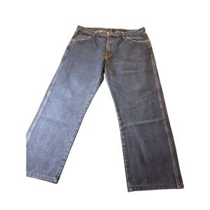 Rustler‎ Jeans Mens 38x29 Blue Denim Straight Fit 100% Cotton Classic Pants